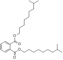 邻苯二甲酸二异癸酯分子式结构图