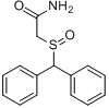 莫达非尼;2-[(二苯甲基)亚砜基]乙酰胺分子式结构图