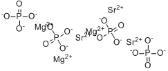掺杂锡的磷酸镁锶分子式结构图