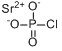 掺杂铕的氯磷酸锶分子式结构图
