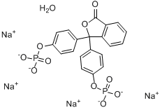 酚酞二磷酸四钠分子式结构图