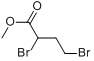 2,4-二溴丁酸甲酯分子式结构图