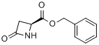 (S)-4-氧代-2-氮杂环丁烷羧酸苄酯分子式结构图