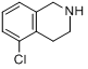 5-氯-1,2,3,4-四氢异喹啉分子式结构图