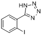 5-(2-碘苯基)-1H-四氮唑;5-邻碘苯基四氮唑分子式结构图