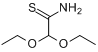 2,2-二乙氧基硫代乙酰胺分子式结构图