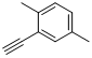 2-乙炔-1,4-二甲基苯分子式结构图