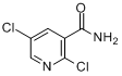 2,5-二氯烟酰胺分子式结构图