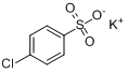 4-氯苯磺酸钾分子式结构图