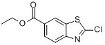 2-氯苯并噻唑-6-甲酸乙酯分子式结构图