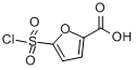 5-磺酰氯呋喃-2-甲酸分子式结构图