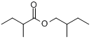 D-2-甲基丁酸2-甲基丁酯分子式结构图
