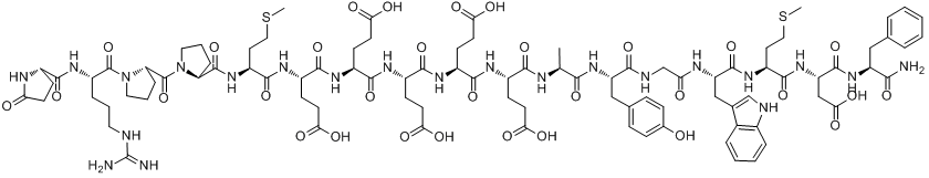 鼠胃泌素分子式结构图