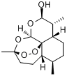 双氢青蒿素;(3R,5aS,6R,8aS,9R,12S,12aR)-八氢-3,6,9-三甲基-3,12-桥氧-12H-吡喃并[4,3-j]-1,2-苯并二氧七?分子式结构图