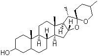 知母皂苷元分子式结构图