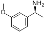 (S)-1-(3-甲氧基苯基)乙胺分子式结构图