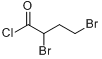 2,4-二溴丁酰氯分子式结构图