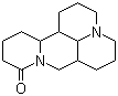 槐定碱;苦参次碱-15-酮分子式结构图