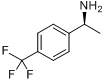 (S)-1-[4-(三氟甲基)苯基]乙胺分子式结构图