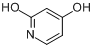 吡啶-2,4-二醇分子式结构图