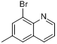 8-溴-6-甲基喹啉分子式结构图