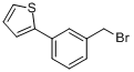 2-[3-(溴甲基)苯基]噻吩分子式结构图