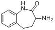 3-氨基-1,3,4,5-四氢-2H-1-苯并氮杂卓-2-酮分子式结构图