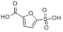 呋喃-5-磺酸-2-甲酸分子式结构图