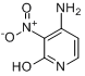 2-羟基-3-硝基-4-氨基吡啶分子式结构图