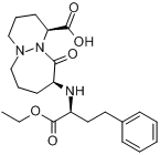 西拉普利;(1S,9S)-9-[(S)-1-乙氧羰基-3-苯丙基]氨基]-10-氧代八氢哒嗪并[1,2-a][1,2]二氮卓-1-羧酸分子式结构图