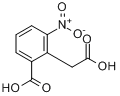 2-羧基-6-硝基苯乙酸分子式结构图