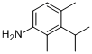 2,4-二甲基-3-异丙基苯胺分子式结构图