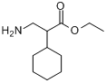 3-氨基-2-环己基丙酸乙酯分子式结构图