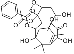 10-脱乙酰基巴卡丁III分子式结构图