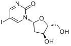 1-(2-脱氧-beta-呋喃核糖基)-5-碘-2-嘧啶酮分子式结构图