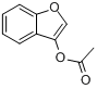 3-乙酰氧基苯并[b]呋喃;苯并[b]呋喃-3-基乙酸酯分子式结构图