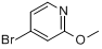 4-溴-2-甲氧基吡啶分子式结构图