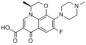 左氧氟沙星;左旋氧氟沙星;左氟沙星;利复星分子式结构图