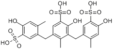 聚甲酚磺醛分子式结构图