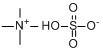 四甲基硫酸氢铵分子式结构图