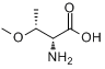 (2R,3R)-2-氨基-3-甲氧基丁酸分子式结构图