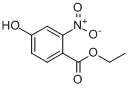 4-羟基-2-硝基苯甲酸乙酯分子式结构图