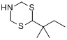 异丙基二甲基-1,3,5-二噻嗪分子式结构图