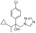 环唑醇;环丙唑醇;2-(4-氯苯基)-3-环丙基-1-(1H-1,2,4-三唑-1-基)丁-2-醇分子式结构图