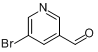 5-溴吡啶-3-甲醛;5-溴-3-吡啶甲醛;3-溴-5-醛基吡啶分子式结构图