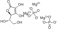 抗坏血酸磷酸酯镁盐;维他命C磷酸镁盐分子式结构图