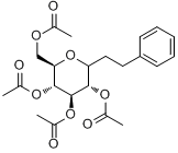 1,5-脱水-1-苯乙基山梨糖醇四乙酸酯分子式结构图