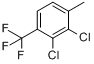 2,3-二氯-4-三氟甲基甲苯分子式结构图