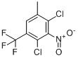 2,4-二氯-5-三氟甲基-3-硝基甲苯分子式结构图