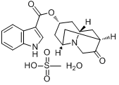 甲磺酸多拉司琼分子式结构图